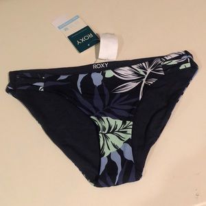 NWT Roxy Full Coverage Tropical Print swim bottoms